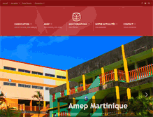 Tablet Screenshot of amep.fr